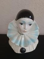Pierrot clown geglazuurde keramiek, Antiek en Kunst, Ophalen of Verzenden