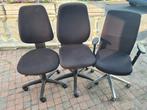 3 bureau stoelen, Huis en Inrichting, Bureaus, Ophalen, In hoogte verstelbaar, Gebruikt, Bureau