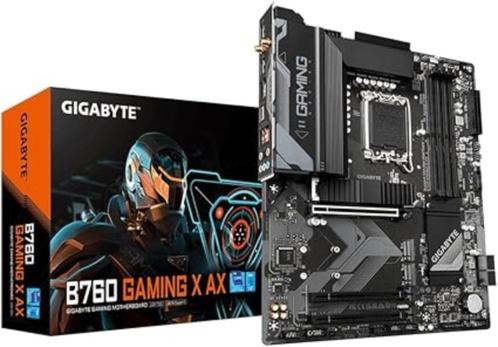 Gigabyte B760 Gaming X AX moederbord GRATIS LEVERING, Computers en Software, Moederborden, Nieuw, Intel, DDR5, Verzenden