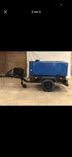 Atlas copco mobiele diesel compressor 3,5m3, Mobiel, Gebruikt, Ophalen of Verzenden, 6 tot 10 bar