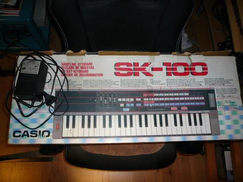 Casio SK-100 8 bit sampling keyboard grainy crunchy !, Muziek en Instrumenten, Samplers, Ophalen