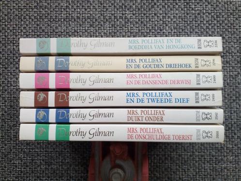 Dorothy Gilman - 6 aventures de Mme Pollifax, Livres, Aventure & Action, Comme neuf, Enlèvement ou Envoi