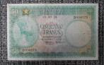 Billet 50 Francs Congo - Belge 01.03.55, Timbres & Monnaies, Série, Enlèvement ou Envoi, Belgique