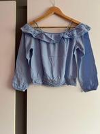 blauwe crop top h&m 14 jaar, Kinderen en Baby's, Kinderkleding | Maat 164, Meisje, H&M, Overhemd of Blouse, Ophalen of Verzenden