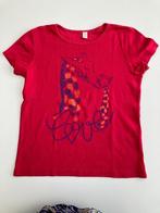Leuke T-shirt met giraffen - Esprit - maat 128/134, Enfants & Bébés, Vêtements enfant | Taille 128, Fille, Chemise ou À manches longues