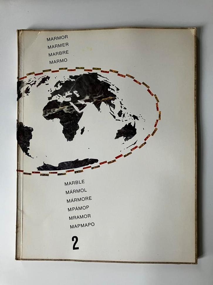 Marmor Marble Marmer 2 - 1964 - marmercatalogus, Boeken, Overige Boeken, Ophalen