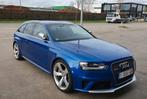 Audi RS4 B8 -V8 450pk-  voor verzamelaar - Slechts 60000km -, Auto's, Automaat, Blauw, Leder, Break