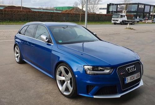 Audi RS4 B8 -V8 450pk-  voor verzamelaar - Slechts 60000km -, Auto's, Audi, Particulier, RS4, 4x4, ABS, Achteruitrijcamera, Airbags