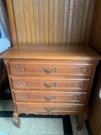 Commode met 4 lades op wieltjes, Ophalen, Gebruikt, 50 tot 100 cm, 3 of 4 laden