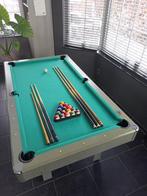 Pooltafel + benodigdheden, Ophalen, Zo goed als nieuw, Pooltafel