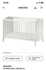 Lit à barreaux avec matelas, Enlèvement, Comme neuf, Lit