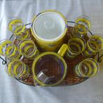 glazenset en aperitiefschaal, Ophalen, Nieuw, Glas, Glas of Glazen
