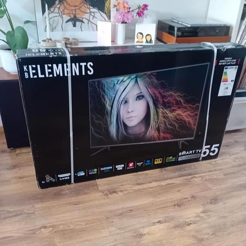 Elements ELT55DE910B, Audio, Tv en Foto, Televisies, Nieuw, LED, 100 cm of meer, Overige merken, Smart TV, Ophalen