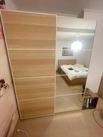 Ikea Pax Kleerkast 200x75(x2)x58, Huis en Inrichting, Kasten | Kleerkasten, Ophalen, Eikenhout, 50 tot 100 cm, Zo goed als nieuw