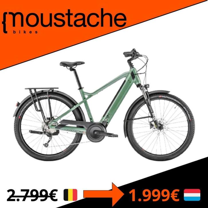 Moustache Xroad 1 400Wh taille XL, Fietsen en Brommers, Elektrische fietsen, Nieuw, Moustache, 59 cm of meer, Minder dan 30 km per accu