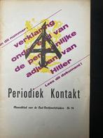 Periodiek contact uit 1958 = voorloper van berkenkruis, Livres, Guerre & Militaire, Enlèvement ou Envoi