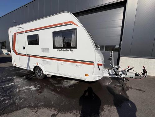 Weinsberg CaraOne 420 QD, Caravanes & Camping, Caravanes, Entreprise, jusqu'à 3, 1000 - 1250 kg, Siège de train, Knaus, Lit transversal