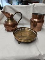 3 stuks koper oud heel mooi, Enlèvement, Cuivre