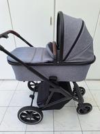Qute Q-Rider Kinderwagen Zwart Frame/Grey, Zo goed als nieuw, Combiwagen, Verstelbare duwstang, Ophalen