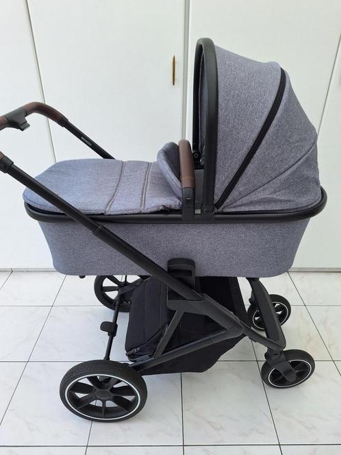 Qute Q-Rider Kinderwagen Zwart Frame/Grey, Kinderen en Baby's, Kinderwagens en Combinaties, Zo goed als nieuw, Combiwagen, Overige merken