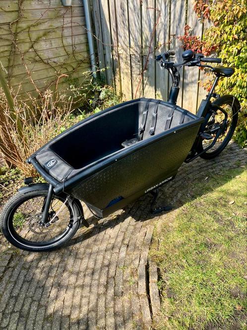 Urban Arrow | 2 Accu’s | Active Line Plus, Fietsen en Brommers, Fietsen | Bakfietsen, Zo goed als nieuw, Overige merken, 4 kinderen of meer
