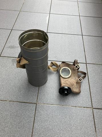 Gasmasker België (2de wereldoorlog) beschikbaar voor biedingen