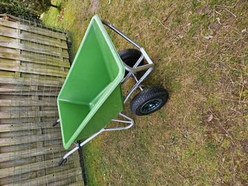 Kruiwagen Hummer 180 liter met 2 luchtband voor 120 euro beschikbaar voor biedingen