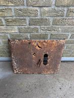 Wo1 Duitse schietplaat met inslagen !! Verdun, Verzamelen, Militaria | Algemeen, Ophalen of Verzenden