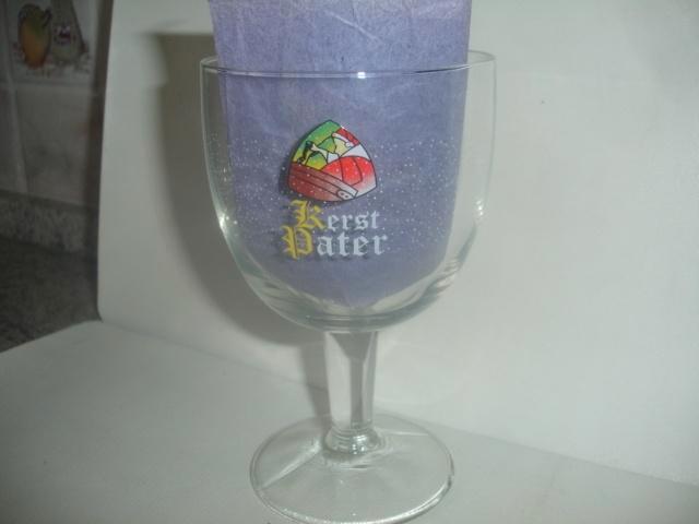 Bierglas Kerst Pater, van Pater Lieven, 33cl M21, Verzamelen, Biermerken, Zo goed als nieuw, Glas of Glazen, Overige merken, Ophalen of Verzenden