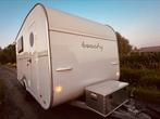 Leuke Caravan Hobby Beachy 450 2023 met veel accessories!, Caravans en Kamperen, Ophalen, Zo goed als nieuw