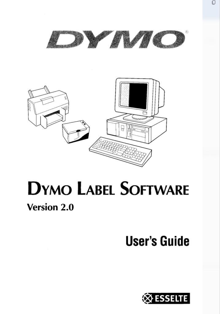 GEZOCHT: Dymo DLS 2.0 software voor Dymo 9000 en PC-10, Computers en Software, Labelprinters, Ophalen