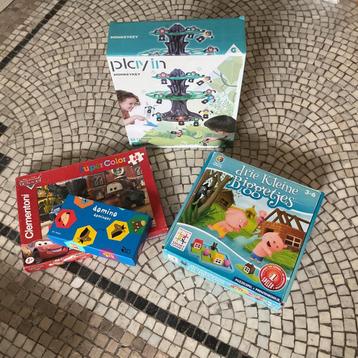 Spelletjes en puzzels voor kleuters beschikbaar voor biedingen