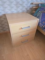 Nachtkastje met 3 lades, Huis en Inrichting, Slaapkamer | Nachtkastjes, Ophalen, Zo goed als nieuw, 45 tot 65 cm, Minder dan 55 cm