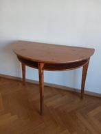 Table demi ronde Laurila Ikea bois massif, Maison & Meubles, Enlèvement ou Envoi, Bois