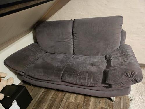 Zetel blauw/grijs, Huis en Inrichting, Fauteuils, Ophalen