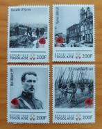 World War - Rép.Togolaise/4 Stamps de 200F/Bataille d'Ypres, Overige thema's, Verzenden, Postfris