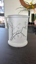 Kaarsenhouder glas, Huis en Inrichting, Emmers, Ophalen, Zo goed als nieuw