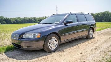 Volvo V70 2004 2,4D, Autos, Cuir, Achat, 1800 kg, Automatique