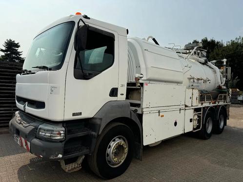 Renault Kerax 370 *6X4-HYDROCUREUR-VACUMTRUCK* (bj 2003), Autos, Camions, Entreprise, Renault, Diesel, Euro 3, Boîte manuelle