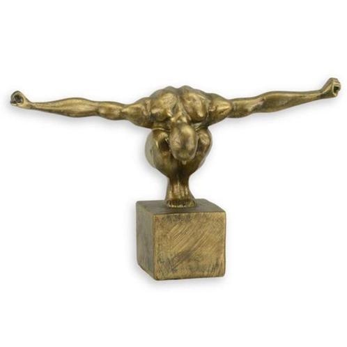 atleet , beeld van een sportman, Antiek en Kunst, Curiosa en Brocante, Ophalen of Verzenden