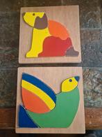 Houten baby puzzels, Ophalen
