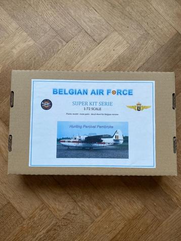 HUNTING PERCIVAL PEMBROKE - BELGISCHE LUCHTMACHT - 1:72 beschikbaar voor biedingen