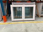 Wit pvc raam, kwarts grijs 7039, deur, schuiframen, ramen, Nieuw, Kunststof, Raamkozijn, 150 tot 225 cm