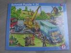puzzel voertuigen, Ophalen of Verzenden, 10 tot 50 stukjes, Zo goed als nieuw, 2 tot 4 jaar