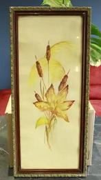 Aquarelle florale sur papier., Enlèvement ou Envoi