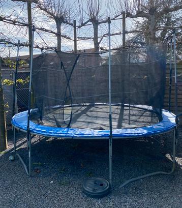 Trampoline 3,65 diameter (springvlak (3,24 diameter)