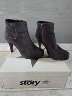 Enkellaarsjes - maat 38 - Nog nieuw, Neuf, Gris, Enlèvement, Boots et Botinnes