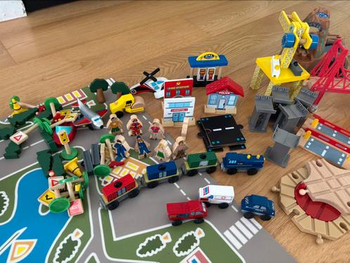 Kidskraft set circuit de train, Kinderen en Baby's, Speelgoed | Thomas de Trein, Zo goed als nieuw, Ophalen