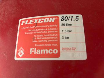 Flamco flexcon expansievat 80L beschikbaar voor biedingen