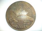 1935 G.M.C. General Motor Cars brons CHEVROLET oldtimer plak, Auto's, Particulier, Te koop, Chevrolet